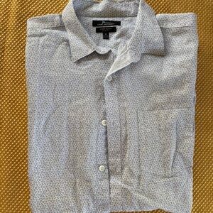 Marc Anthony Patterned Button-Up Shirt